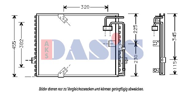 AKS DASIS Kondensaator,kliimaseade 052260N